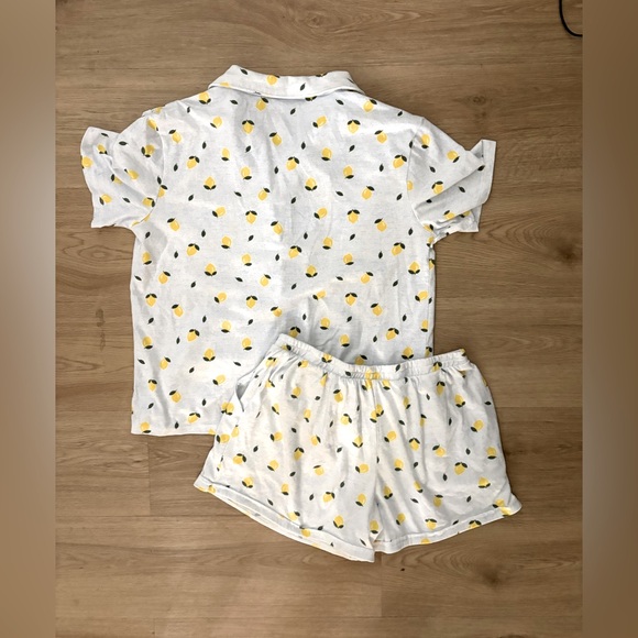 Jaclyn New York lemon print pj set - Picture 2 of 3